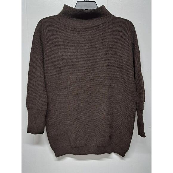 Black Tape Women's Turtleneck Sweater, Brown Size S‎ - Picture 1 of 13